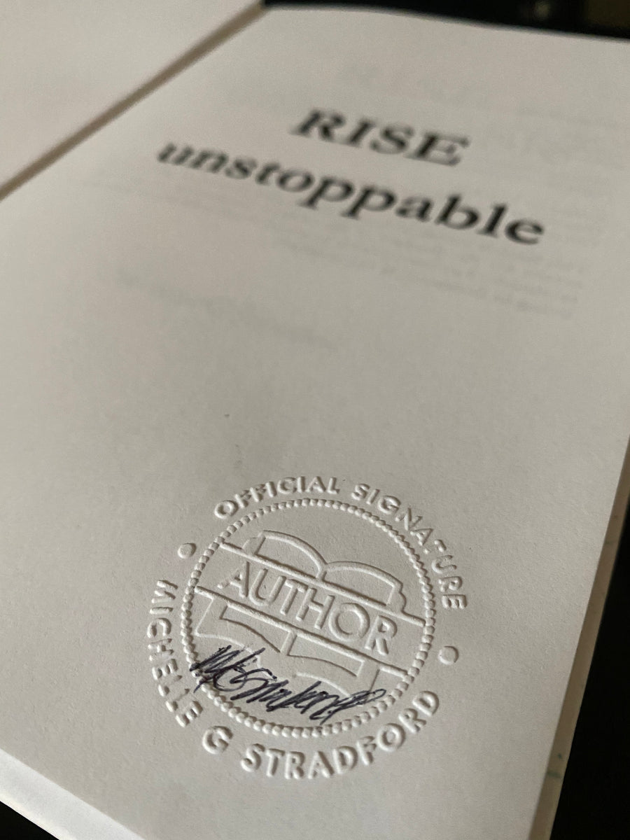 Rise Unstoppable Paperback Signed