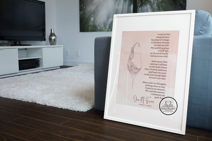 Guilt Free Printable Poetry Art