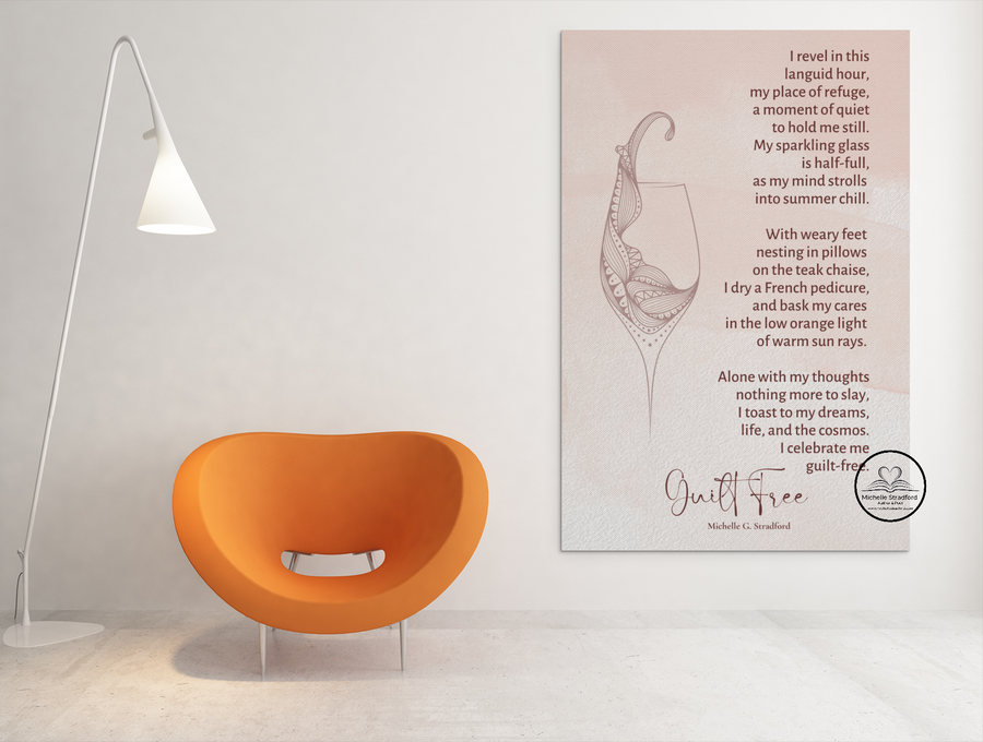 Guilt Free Printable Poetry Art
