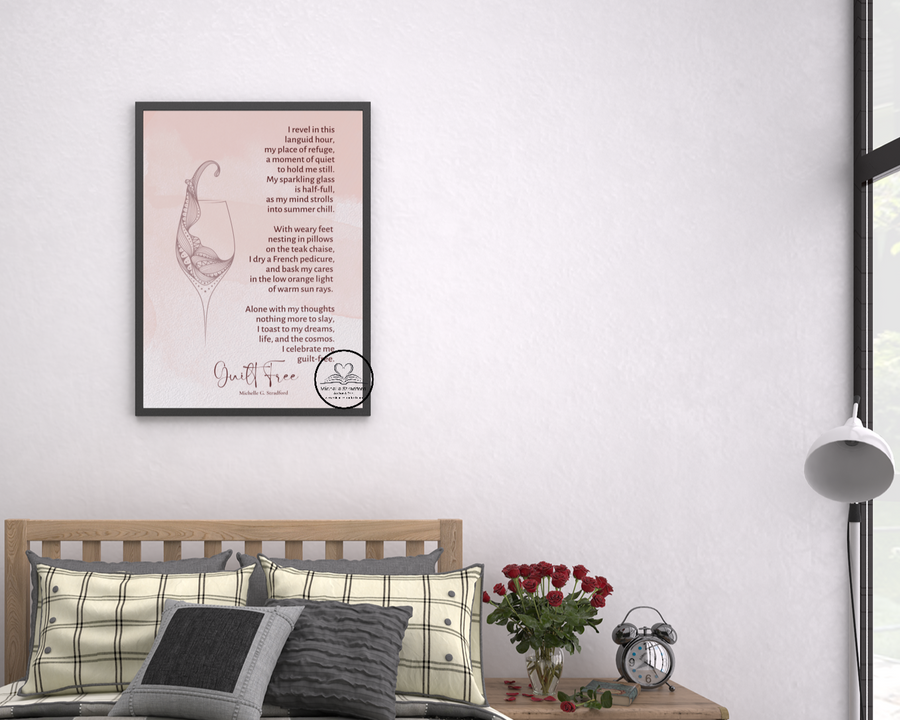 Guilt Free Printable Poetry Art