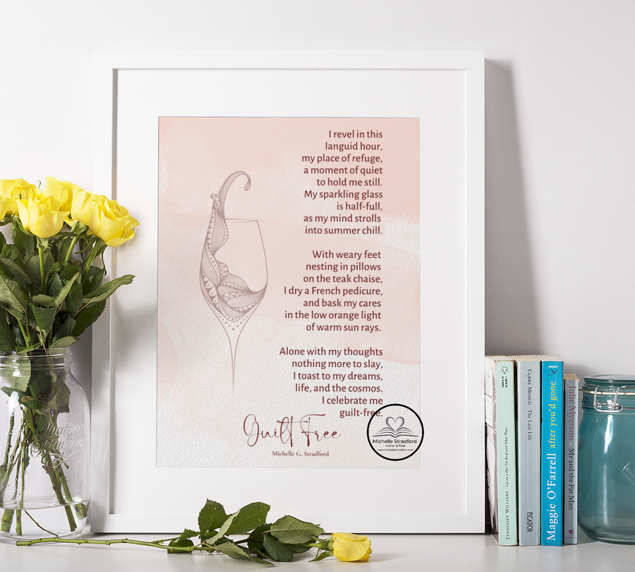 Guilt Free Printable Poetry Art