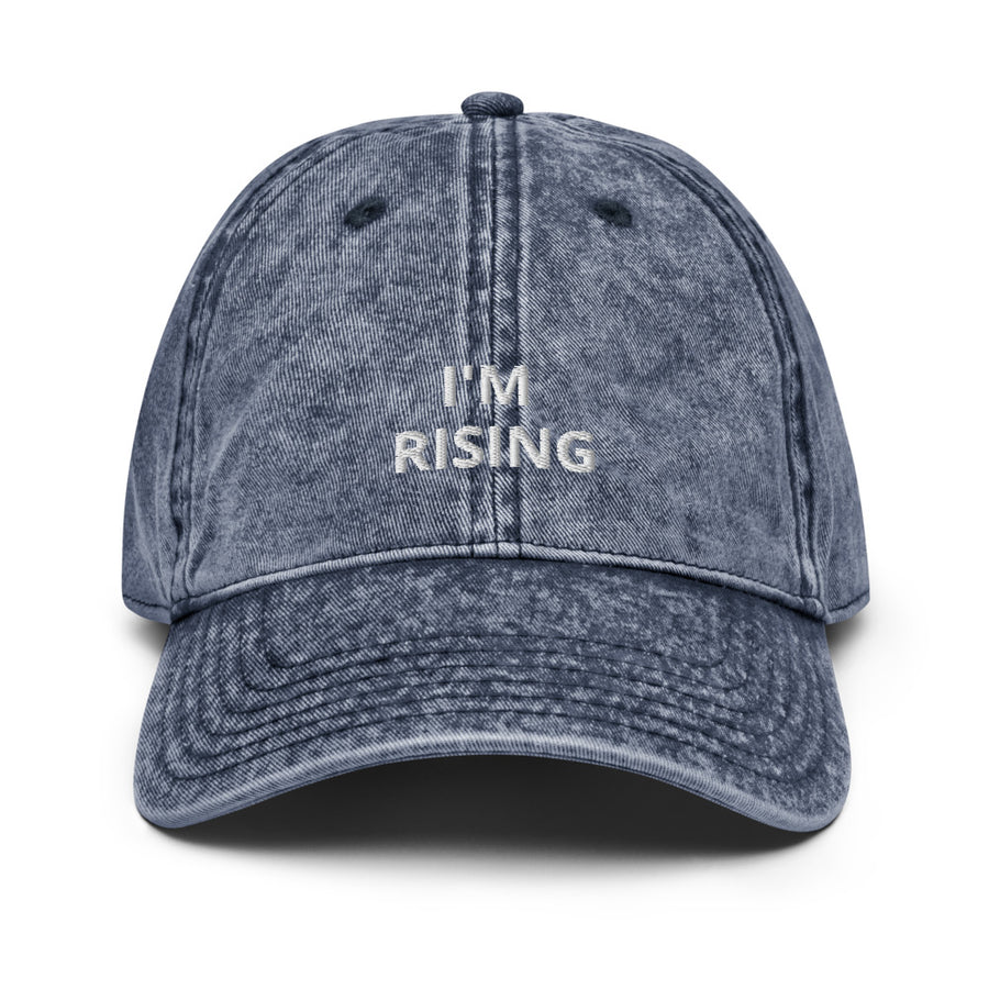 I'm Rising Vintage Cotton Twill Cap